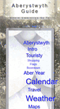 Mobile Screenshot of aberystwythguide.org.uk